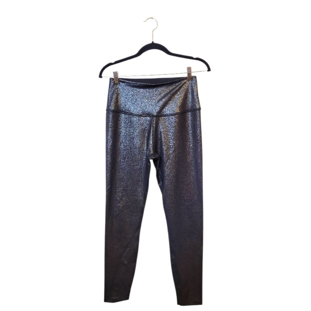 Beyond Yoga Metallic Black Shimmer Leggings